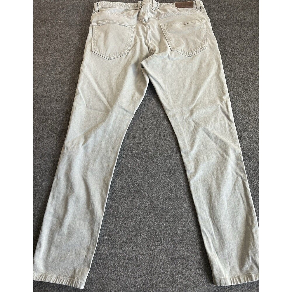 Johnnie O Pants Men’s Size 36x32 Mako Gray Hugo Casual 5 Pocket Slim Stretch - Picture 4 of 12